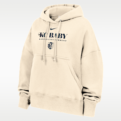 Kansas City Current Phoenix Fleece Women's Nike Oversized Hoodie